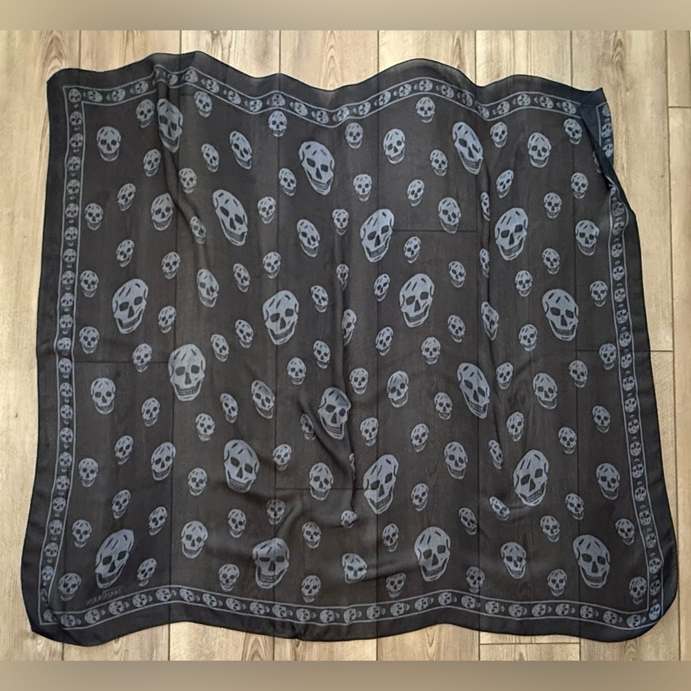 Alexander McQueen silk scarf